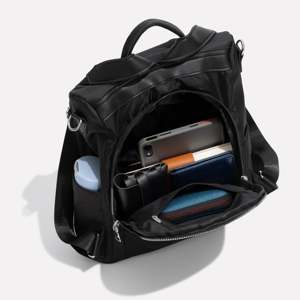Quest Everyday Anti-Theft <b>Backpack</b> with Detachable Strap Featuring Durable Polyester Lining - Product Image 2