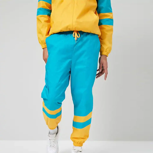 Survêtement en nylon pour homme, coupe-vent, combinaison de couleur contrastée, léger, pour la course à pied - Product Image 2