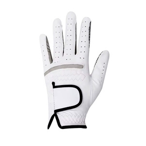 ถุงมือกอล์ฟระดับพรีเมี่ยมสำหรับผู้ชายและผู้หญิงอุปกรณ์กอล์ฟหนังคาบเร็ตระบายอากาศได้ดีโลโก้ที่กำหนดเอง - Product Image 2