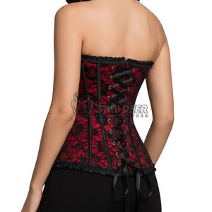 Corset gothique steampunk pour femmes, haut de mode victorien à lacets - Product Image 3
