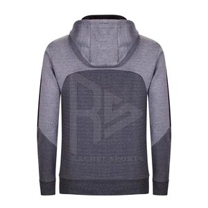 ชุดออกกำลังกายผู้ชายผ้าฝ้าย 100% ระบายอากาศได้ดี คุณภาพสูง ออกแบบโลโก้ได้ตามต้องการ ทรงเข้ารูปทันสมัย มีซิป สวมใส่สบาย รุ่นฮิต - Product Image 3