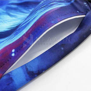 Survêtement personnalisé d'hiver à capuche, décontracté, uni, léger, surdimensionné, avec sublimation - Product Image 4