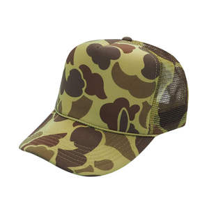 Gorra de Béisbol, Gorra Trucker Lisa, Lona, Espuma, Cuerda, Moderna, Malla Frontal, Estilo Clásico, Camuflaje, Alta Calidad, Pesca, Ciclismo - Product Image 2