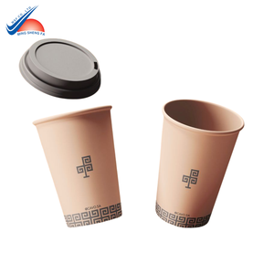 Taza de café de papel desechable impresa personalizada con tapa para embalaje de café y bebidas - Product Image 3
