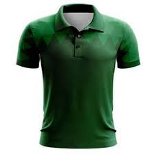 เสื้อยืดโปโลผ้านุ่มสบายสำหรับผู้ชายสีเขียว - Product Image 2