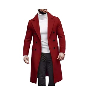 Nuevo Abrigo Cruzado de Algodón Orgánico con Cinturón y Hebilla, Abrigo para Hombre 100% Algodón, Corte Entallado, Transpirable y Largo - Product Image 6