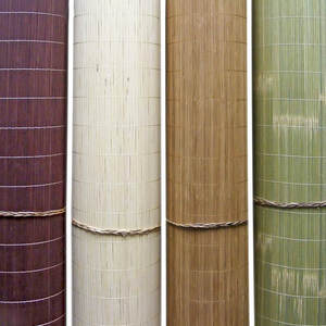 DreamCraft Sustainable Tatami Bamboo Wall <b>Paneling</b> <b>Screen</b> Roll From Vietnam for Home <b>Decor</b> - Product Image 2
