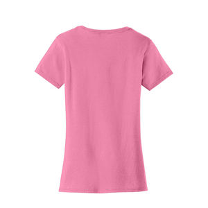 Camiseta Ligera de Color Rosa Claro para Mujer, Tejido Transpirable, Manga Corta, Informal, Top de Moda para Verano - Product Image 2