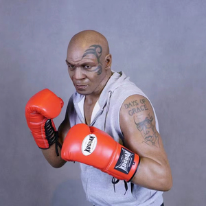 Statua in Silicone Iper-Realistica a Grandezza Naturale di Mike <span class=keywords><strong>Tyson</strong></span>, Scultura in Cera Personalizzata per Musei della Leggenda del Pugilato - Product Image 1