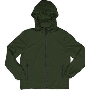 Veste coupe-vent de bonne qualité pour hommes à coque souple imperméable légère à capuche pêche randonnée veste en nylon respirante - Product Image 4