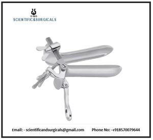 Espéculo vaginal OB/GYN Instrumentos Fórceps de acero inoxidable Manual - Product Image 3