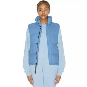 Novedades Fabricante de ropa de invierno Servicio OEM Último Chaleco de burbujas Chaqueta acolchada sin mangas - Product Image 6