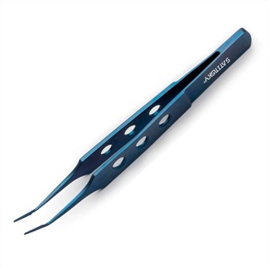 Professionnel Titane Médical Pince McPherson Angle 4.5mm 11.5 long Attachant plate-forme vasculaire micro titane instruments - Product Image 1