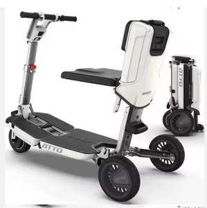 Mejor Proveedor de Sillas de Ruedas Eléctricas Portátiles Plegables de Tamaño Completo Attos, Ligeras, con Batería de Litio, para Viajes y Movilidad para Personas con Discapacidad - Product Image 2