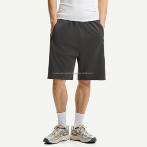 Fabricant de shorts jeans, streetwear, jorts baggy vintage à double taille en denim, 100% coton, séchage rapide, logo personnalisé - Product Image 1