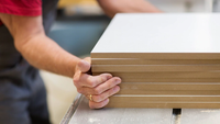 Planches de bois MDF mélamine de taille personnalisée Panneau de fibres de bois moyen brut pour meubles