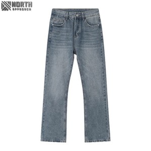 Haute qualité personnalisé hommes Denim jean hiver automne droite taille moyenne séchage rapide respirant coton pour - Product Image 1