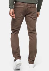 กางเกงยีนส์ทรงตรงผ้าฝ้าย 100% สำหรับผู้ชาย สไตล์เดนิมฟอกแบบดิสเทรส แห้งเร็ว เหมาะสำหรับฤดูหนาวกลาง ผลิตตามแบบ OEM - Product Image 5