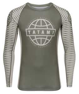 Wholesale <b>BJJ</b> Jiu Jitsu <b>Rashguard</b> MMA Compression Wear Grappling Top Long Sleeve Custom Logo Polyester Spandex - Product Image 1