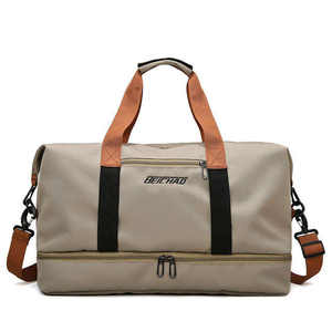 2025 Gym <b>Bag</b> Waterproof Oxford <b>Foldable</b> Unisex Portable Stylish <b>Travel</b> <b>Bag</b> with Separate Bottom Compartment - Product Image 4