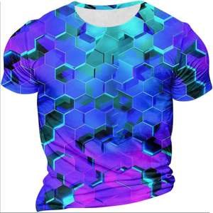 T-shirt homme pour le sport Hommes Polyester Sublimation ou Impression numérique Gym T Shirt Vente chaude Meilleure qualité 100% coton - Product Image 1