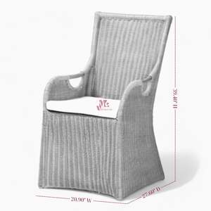 Sillón de ratán tejido a mano, sillón de ratán, silla de ratán para muebles de sala de estar al mejor precio de mercado - Product Image 5