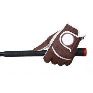 High Quality Custom <b>Golf</b> <b>Gloves</b> Wholesale Breathable Genuine Leather White Comfortable Durable Sports Wear for All Weather - Product Image 5