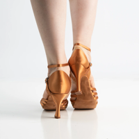Chaussures de danse latine, de tango et de salsa pour femmes, modèle Bold Smart Best Selling, BS 0173, talon moyen, qualité supérieure, tissu satiné
