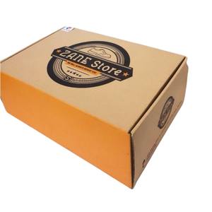 Caja de cartón de papel corrugado ecológico de alta calidad al por mayor embalaje de zapatos reciclado personalizado con etiquetas personalizadas - Product Image 4