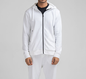Venta al por mayor de invierno liso de algodón en blanco grueso sudadera Unisex personalizado de los hombres de gran tamaño Sudadera con capucha de invierno para los hombres - Product Image 5