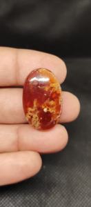 Grenat Hessonite Naturel Cabochon Plat Marron Pierre Précieuse en Vrac Direct Fabricant - Product Image 3