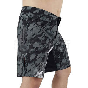 Short de combat MMA pour homme personnalisable respirant et extensible dans les 4 sens pour les arts martiaux Service OEM disponible au Pakistan - Product Image 2