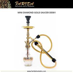 Mini Cachimbas de Lujo Farida de Latón Macizo con Acabado Lacado y Grabado Profundo a Mano, Origen Egipcio, Precio de Fábrica, Venta al por Mayor - Product Image 2