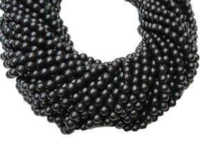 Pierre précieuse spinelle noire naturelle, perles en forme de Rondelle lisse pour la fabrication de bijoux, pierre magnifique, vente en gros - Product Image 2