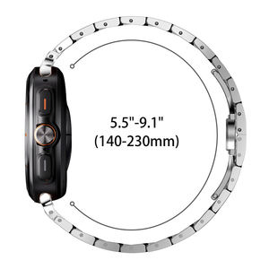 Correa de Reloj Inteligente Ajustable y Transpirable de Acero Inoxidable de Lujo con Cierre de Mariposa para Reloj 7 Ultra 2024 Nuevo Diseño 47mm - Product Image 6