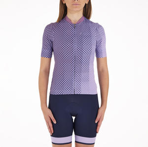 Mono de ciclismo para mujer, ropa de bicicleta, ropa de pareja para bicicleta de montaña, ropa de ciclismo, traje Tri de Triatlón de manga corta para mujer - Product Image 4