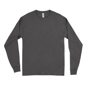 Livraison gratuite de haute qualité 100% coton personnalisé sérigraphié unisexe vierge pour T-shirt uni à manches longues pour hommes - Product Image 5