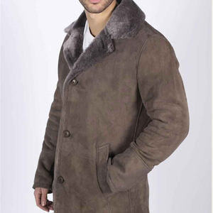 2025 última chaqueta de estilo motorista para hombre, piel de oveja Original de la mejor calidad, último diseño Vintage, producto OEM de cuero genuino - Product Image 3