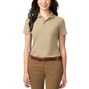 Polo de Golf de Manga Corta para Mujer, Marca Personalizada de Alta Calidad, Logotipo Bordado, Poliéster y Elastano, Exportación desde Bangladés - Product Image 4