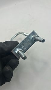Écrous en U M8*290 MM EKU8-290 Fabricant Turc Haute Résistance Galvanisé Robuste Écrou de Serrage Rondelle Tamis en Acier Industrie Lourde - Product Image 2