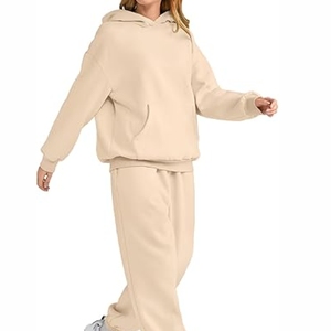 Survêtement Taille et Couleur Personnalisées Solide Survêtements Légers pour Femme avec Logo Personnalisé - Product Image 5