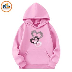 Sweat à capuche en polaire pour homme sur mesure OEM |   Pull 100% coton avec doublure épaisse et impression de logo de marque pour les vêtements d'hiver - Product Image 4
