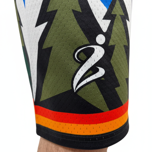 Shorts en maille pour hommes de couleur unie sur mesure, vente en gros, haute qualité, été, séchage rapide, shorts de sport en maille pour hommes - Product Image 3