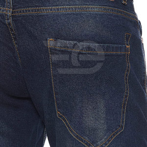 Men Slim Fit Straight Jeans <b>Pants</b> Lightweight 100% Cotton Eco-Friendly Quick Dry Casual Durable Everyday Fashion Wear - Product Image 6