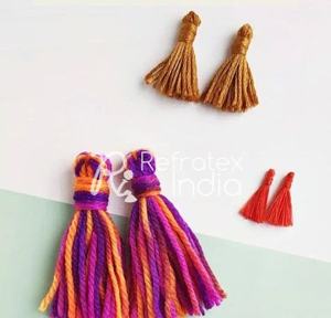 Bright Color Tassel Bulk Proveedor y Fabricación por Refratex India Hecho EN LA India para la mejor calidad y bajo precio - Product Image 1