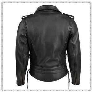 Customizable Men's Jacket Motorbike Leather Jacket Top Quality with Armors Riding Racing Motorcycle - Product Image 2