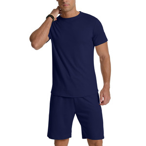 Survêtements Qualité du fabricant Logo de broderie personnalisé Sports élastiques Impression personnalisée 2 pièces Ensemble Hip Hop pour automne Ensemble de jogging - Product Image 3