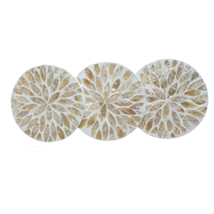 2024 New Design Rattan <b>Drink</b> <b>Coaster</b> Set Contemporary Serving <b>Coaster</b> - Product Image 1