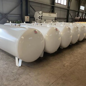 Tanque de almacenamiento de gas propano Horizontal de 1000 galones Bomba de acero al carbono usada para plantas de fabricación Planta de gas de granjas - Product Image 1