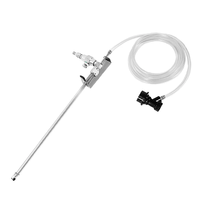 Pistolet de remplissage de bouteilles en acier inoxydable, kit de carbonatation pour fût de bière maison avec remplissage CO2, utilisation intuitive à une main